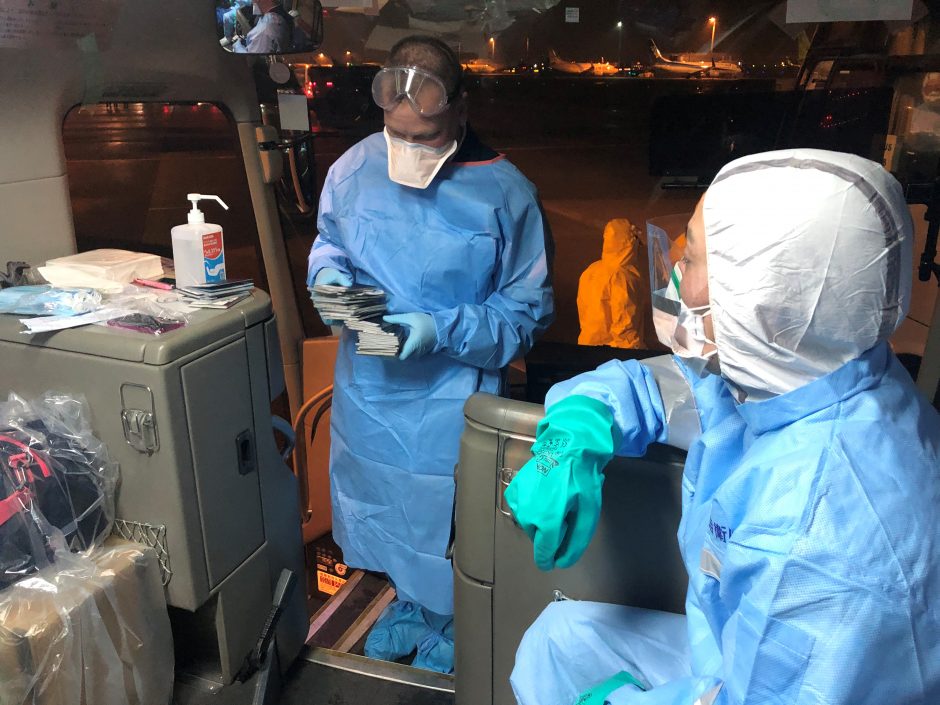 Japonijoje kruiziniame laive dar 88 žmonėms diagnozuotas koronavirusas
