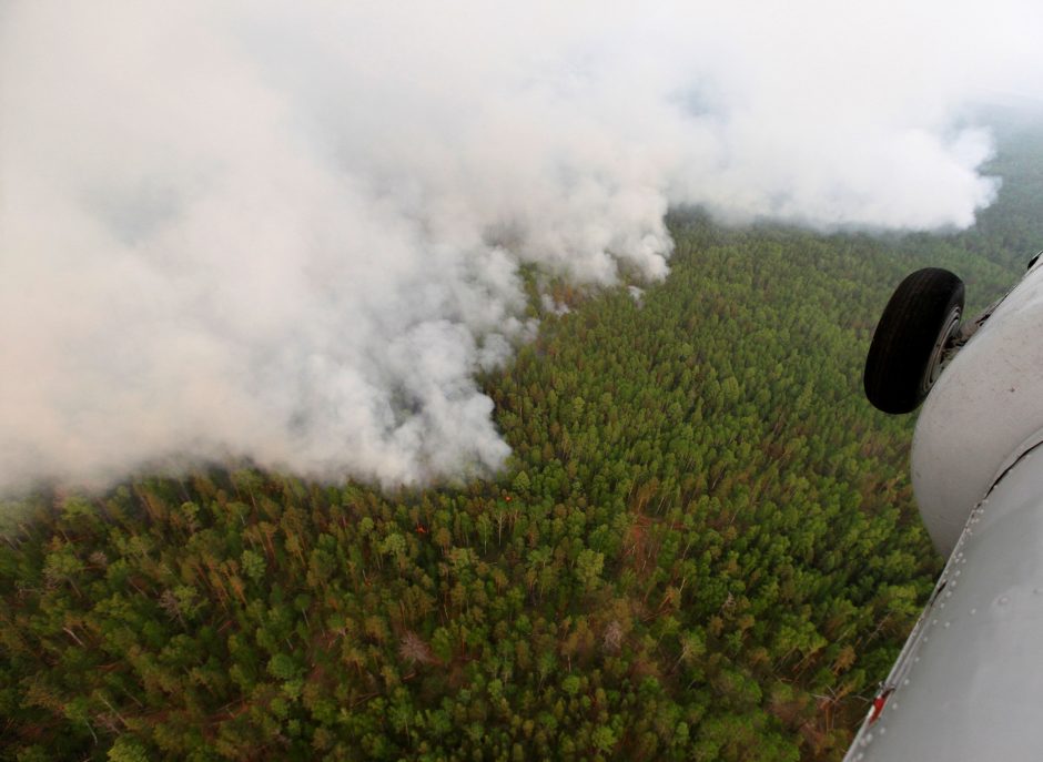 Mokslininkams nerimą kelia Sibire liepsnojantys gaisrai