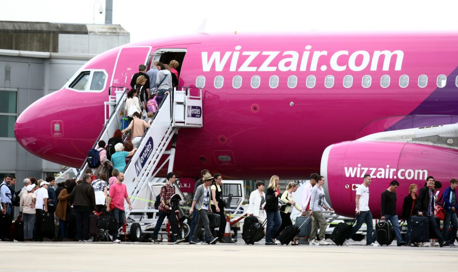 „Wizz Air“ nuo penktadienio atnaujins skrydžius iš Vienos