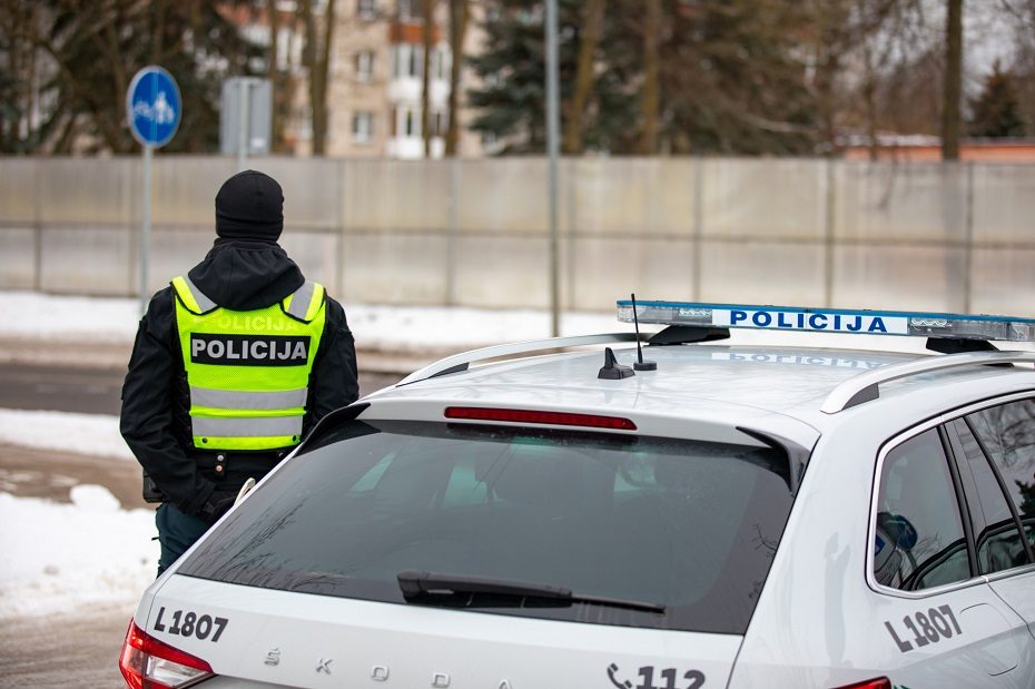 Sausį – sustiprintas Klaipėdos pareigūnų dėmesys eismo saugumui užtikrinti