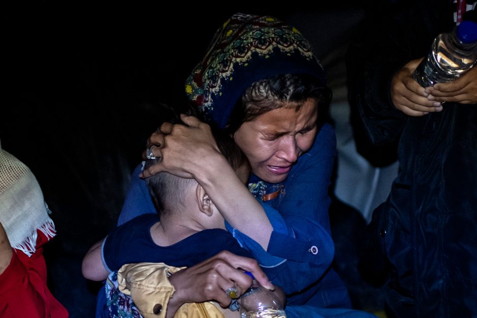 Graikijos policija vilkiko priekabos šaldytuve rado daugiau nei 40 gyvų migrantų