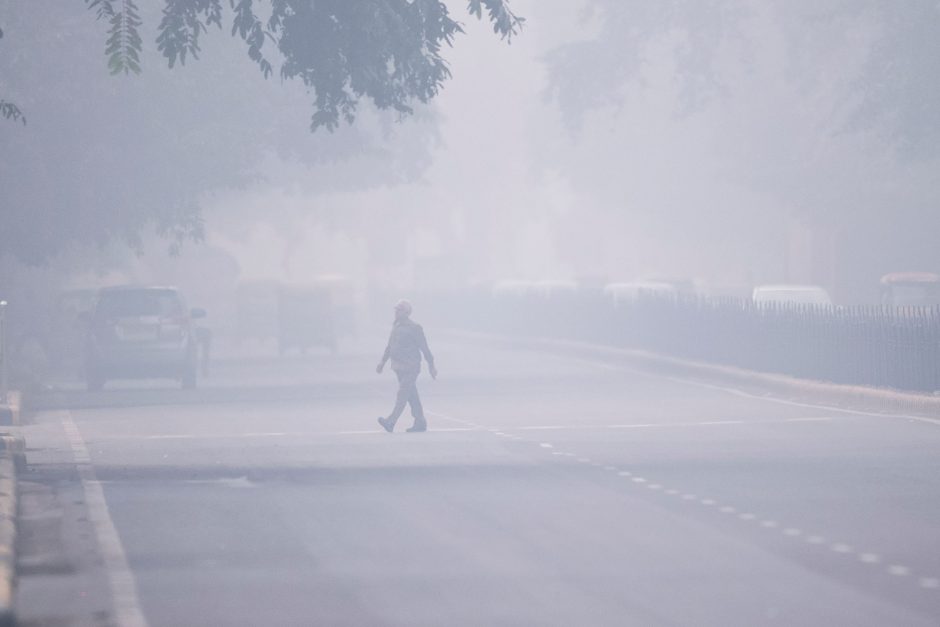 Milijonai Indijos gyventojų kenčia nuo smogo: valdžia ragina kovoti su tarša