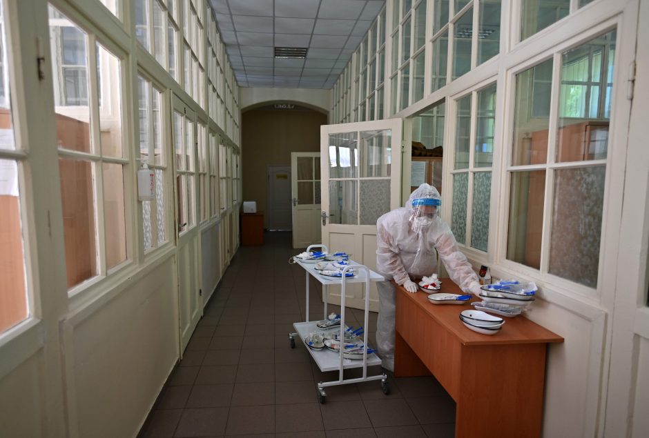 Ukrainoje per parą užregistruoti 807 nauji COVID-19 atvejai, 926 pacientai pasveiko
