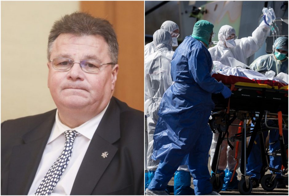 L. Linkevičius su ES ministrais aptars situaciją dėl koronaviruso