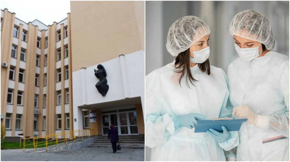 Šiaulių ligoninės chirurgai savo skyrių užleido COVID-19 pacientams