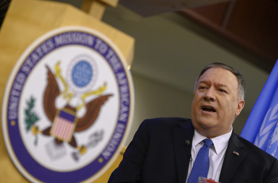 M. Pompeo: JAV pasiruošusios kalbėtis su Iranu