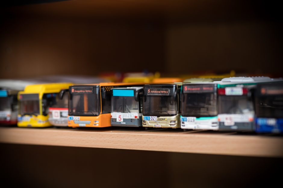 Kauniečio mokytojo kolekcijoje – autobusų parkas: man tai labai brangu
