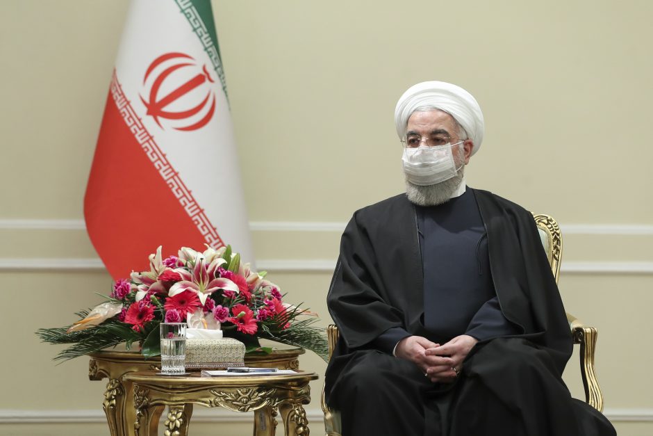 Irano prezidentas ragina Europą vengti „grasinimų ar spaudimo“