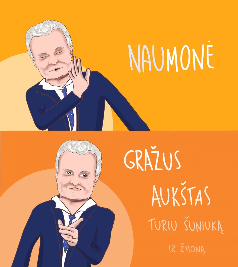 Karikatūristė R. Elmantė: protingas moka iš savęs pasijuokti