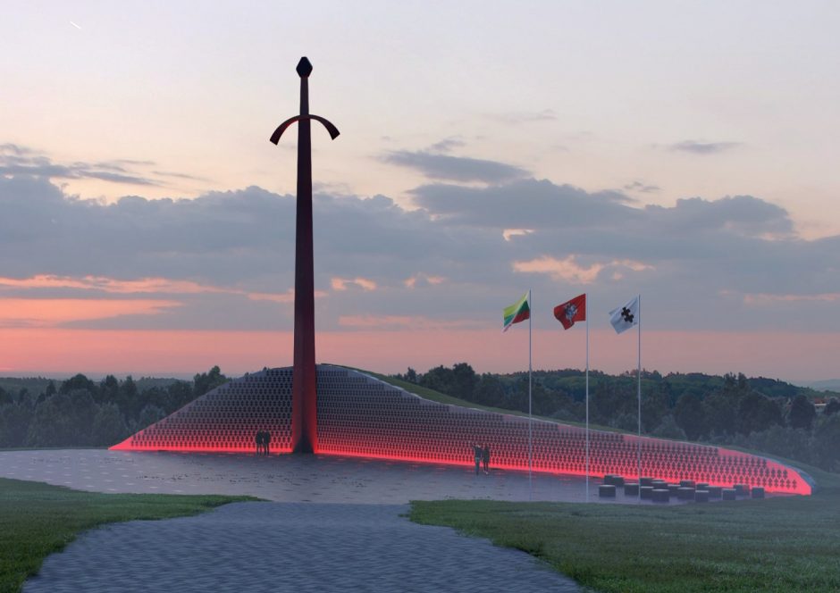 Kryžkalnyje atidengiamas memorialas Lietuvos partizanams