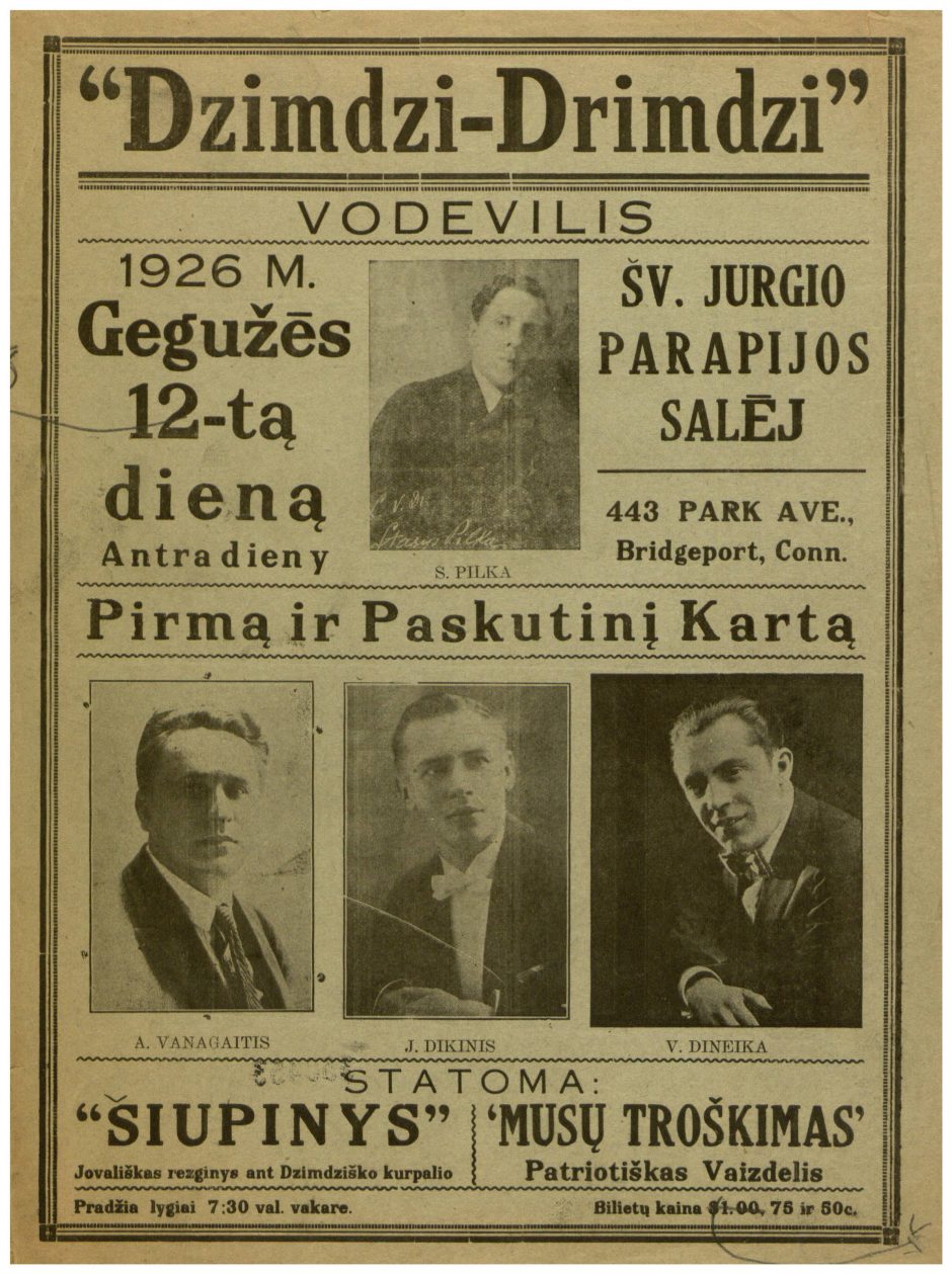 V. Dineikos pionieriški žygiai Lietuvos teatro ir futbolo istorijoje
