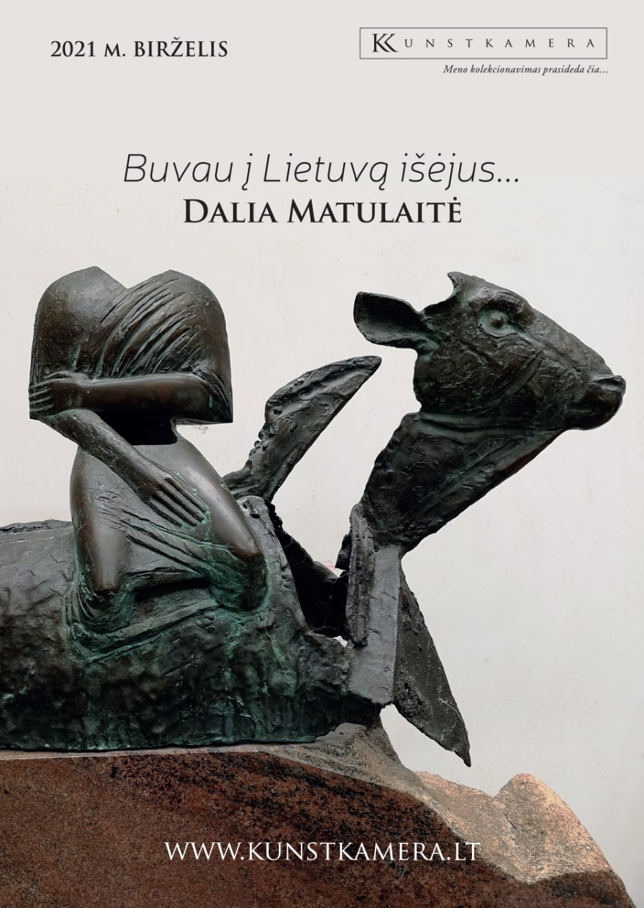 Sostinės galerijoje „Kunstkamera“ – skulptorės D. O. Matulaitės kelionė į Lietuvą