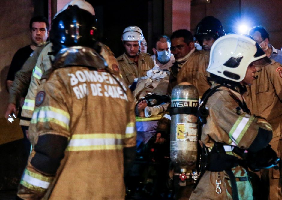 Brazilijos ligoninėje įsiplieskė gaisras: žuvo mažiausiai dešimt žmonių