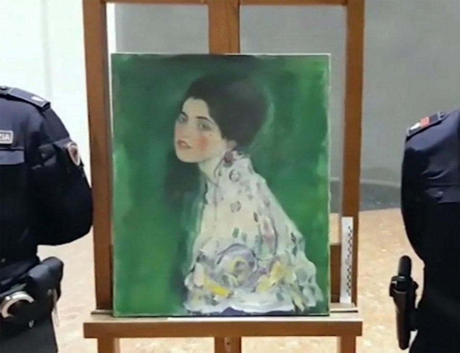 Italijoje atsirado prieš 22 metus pavogtas G. Klimto paveikslas