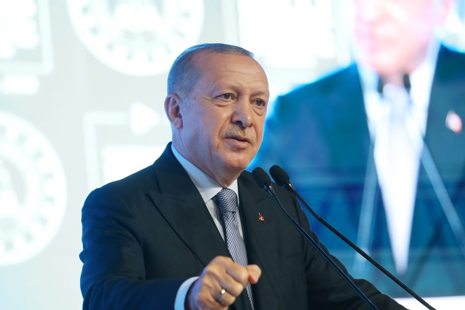 R. T. Erdoganas: Turkija atvira diskusijai, tačiau laikysis ryžto
