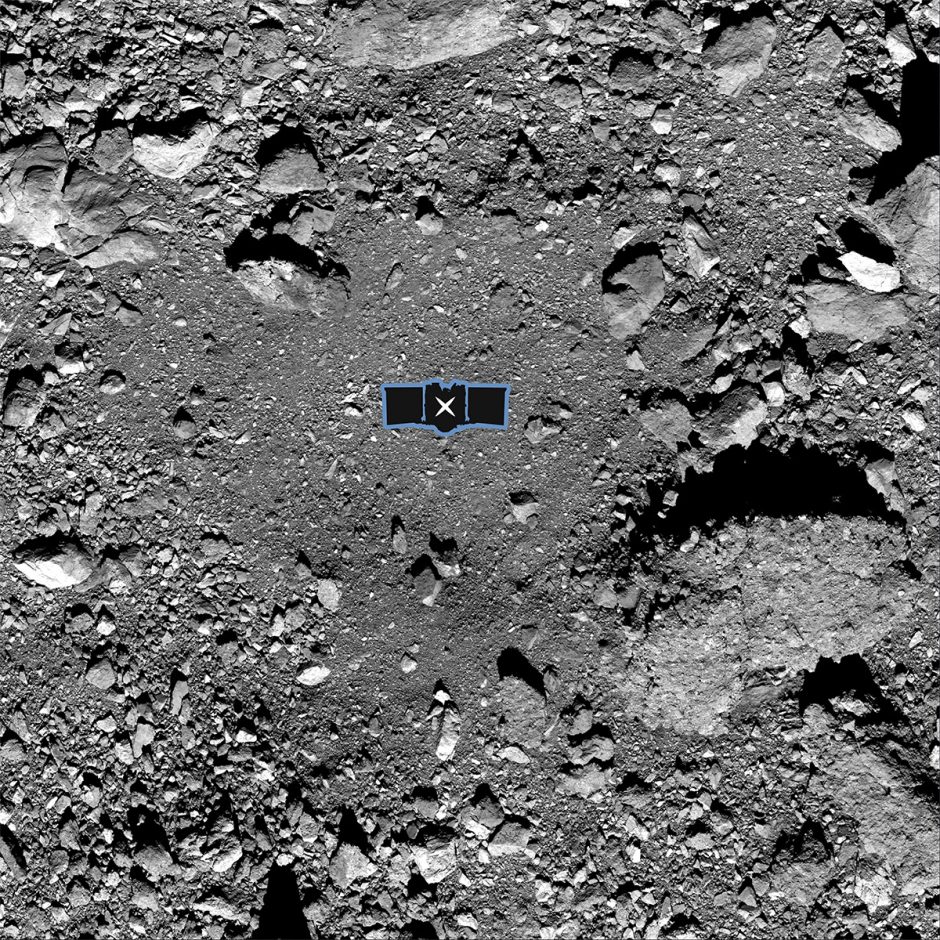 NASA kosminis zondas pirmą kartą bandys paimti asteroido uolienų mėginius