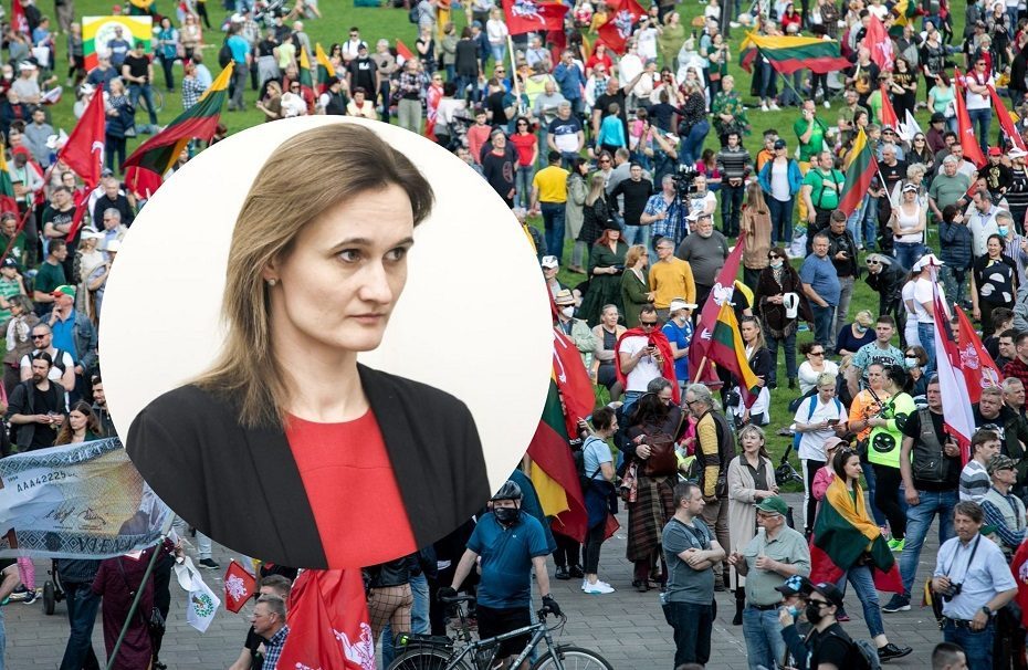 V. Čmilytė-Nielsen pakomentavo sostinės valdžios sprendimą dėl mitingo: kompromisui dar yra laiko