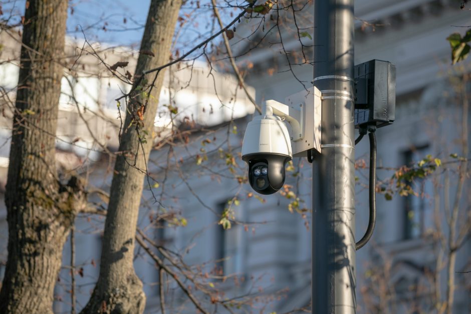 Vilniuje bus daugiau vaizdo stebėjimo kamerų: 30 jų – prie mokyklų 