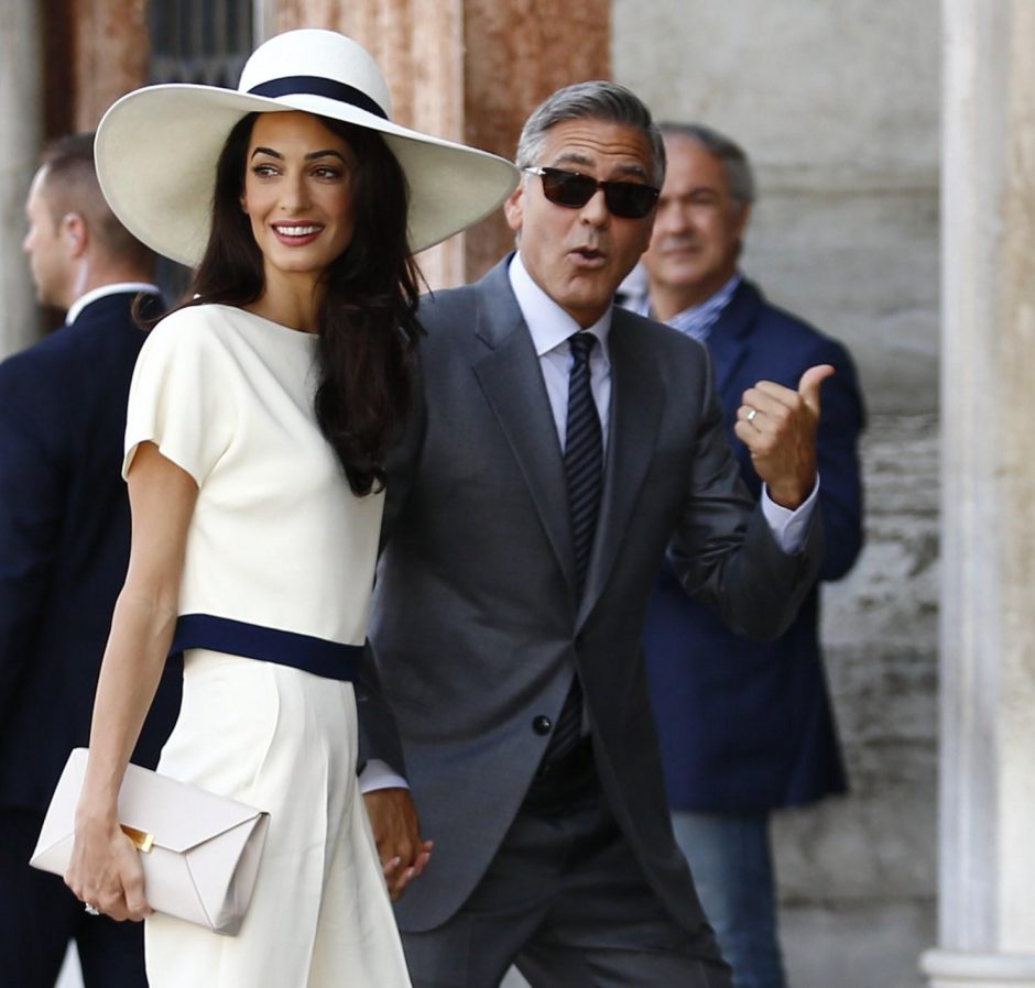 G. Clooney ir A. Alamuddin iškėlė antrą vestuvių puotą