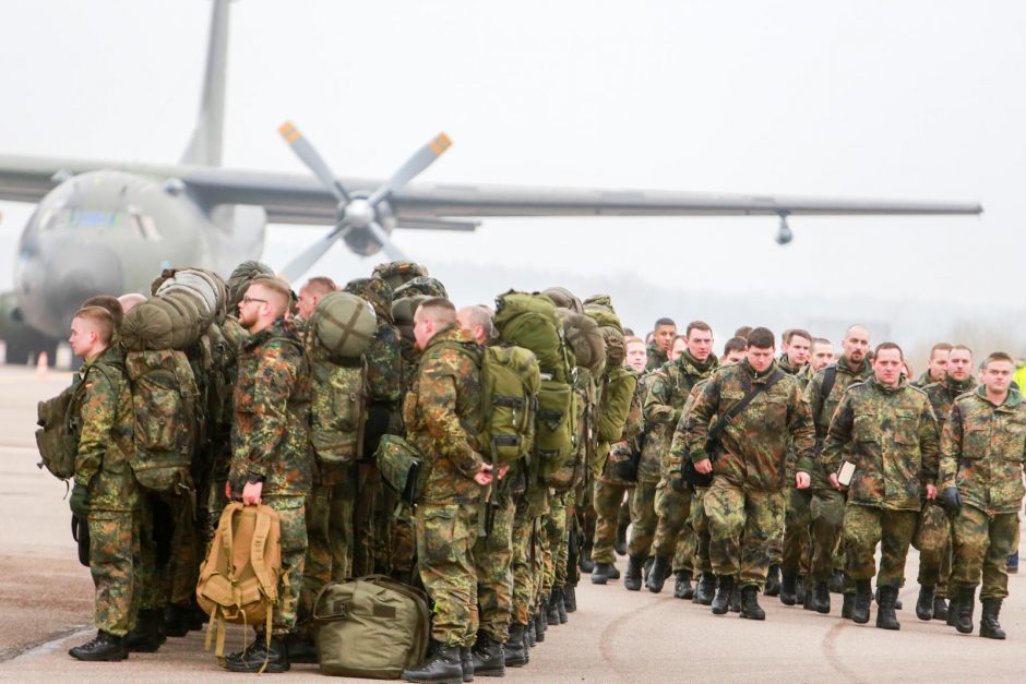 Seimui teikiama Lietuvos ir Vokietijos sutartis dėl karių buvimo sąlygų