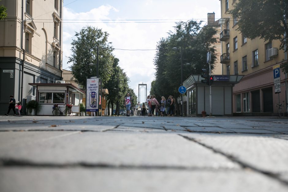 Kęstučio gatvėje – pokyčiai pėstiesiems ir vairuotojams