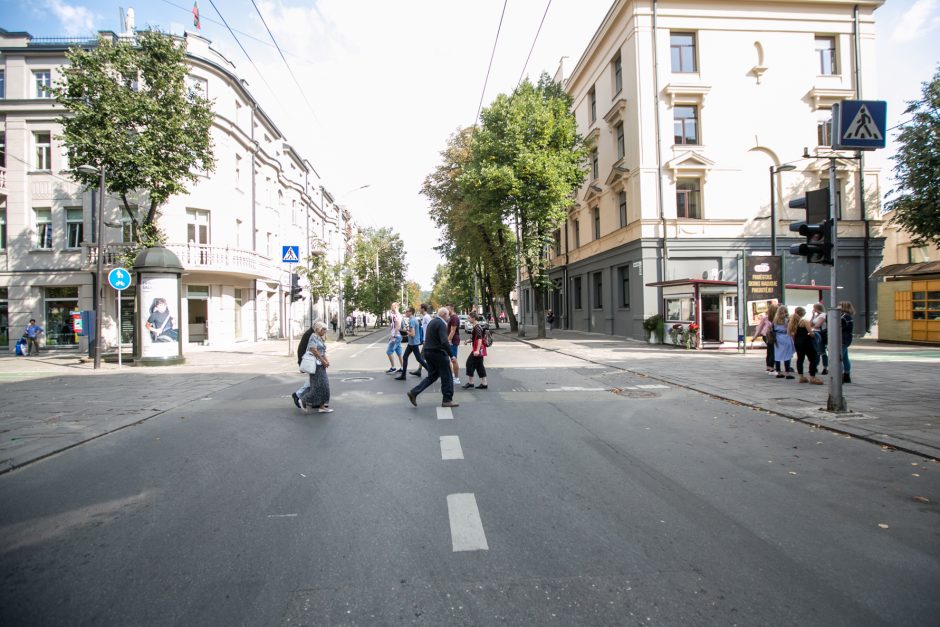 Kęstučio gatvėje – pokyčiai pėstiesiems ir vairuotojams