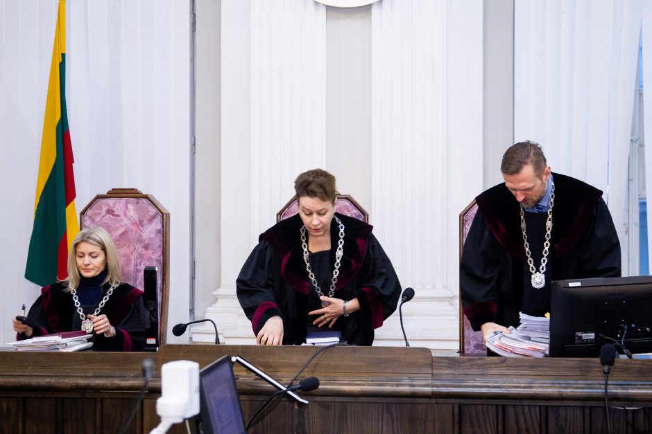 Dėl teisėjos ligos „MG Baltic“ bylos nagrinėjimas atidėtas iki rudens 