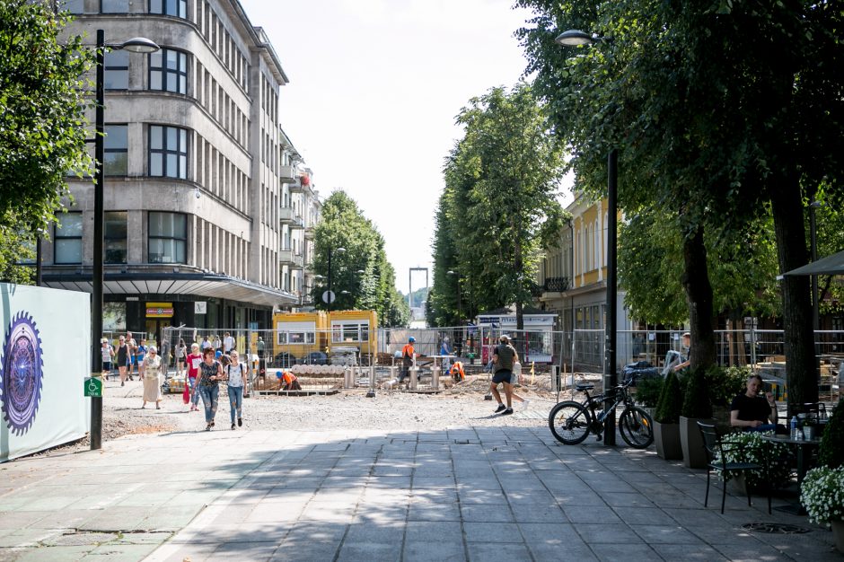 Laisvės alėjos fontanas kyla kaip feniksas iš pelenų: kada vėl džiugins kauniečius?