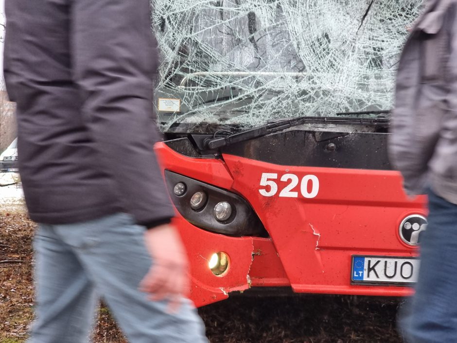Per plauką nuo tragedijos: autobuso vairuotojas prarado sąmonę ties posūkiu, kur jo laukė keleiviai