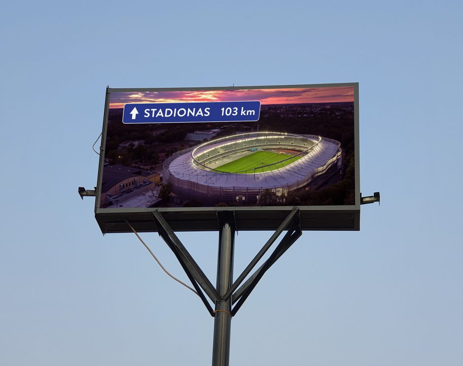 Vilniečiams į skaudžią vietą: stadionas – už 103 km 