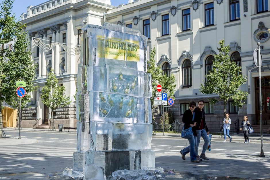 Tirpstantis ledas Vilniuje nuskynė inovacijų laurus