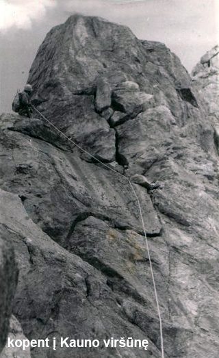 Kops į Kauno viršūnę: tikslas – atkartoti 1977-ųjų ekspediciją