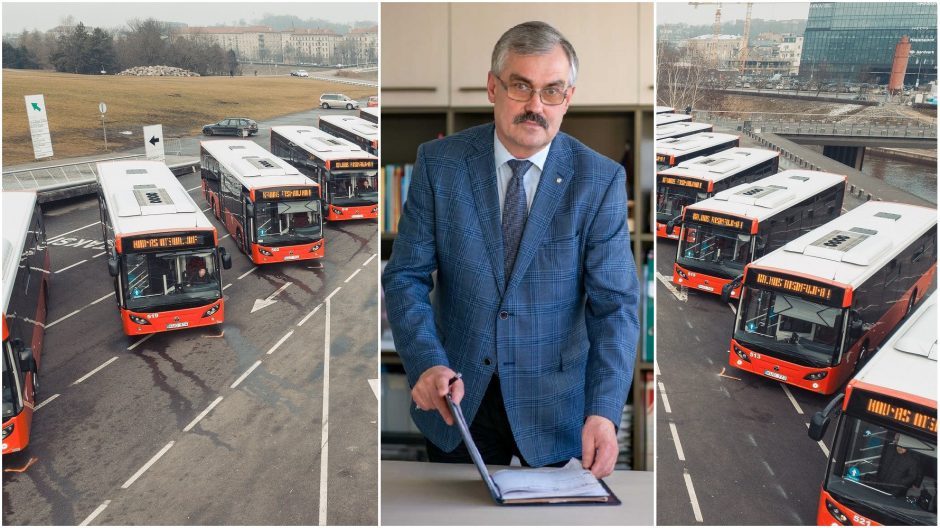 Po skandalo iš pareigų pasitraukęs M. Grigelis vėl vadovauja „Kauno autobusams“