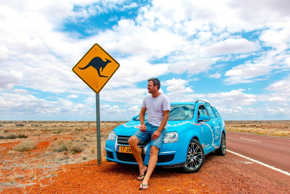 Olandas Australijoje užbaigė „ilgiausią pasaulyje kelionę elektromobiliu“