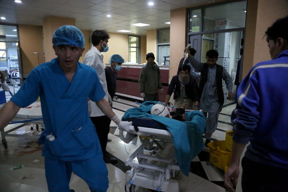 Kabule per sprogimą prie mokyklos žuvo 25 žmonės, 52 sužeisti 