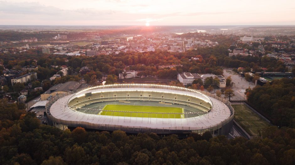 Žalia šviesa aukščiausio lygio futbolui: Dariaus ir Girėno stadionui suteikta UEFA 4 kategorija
