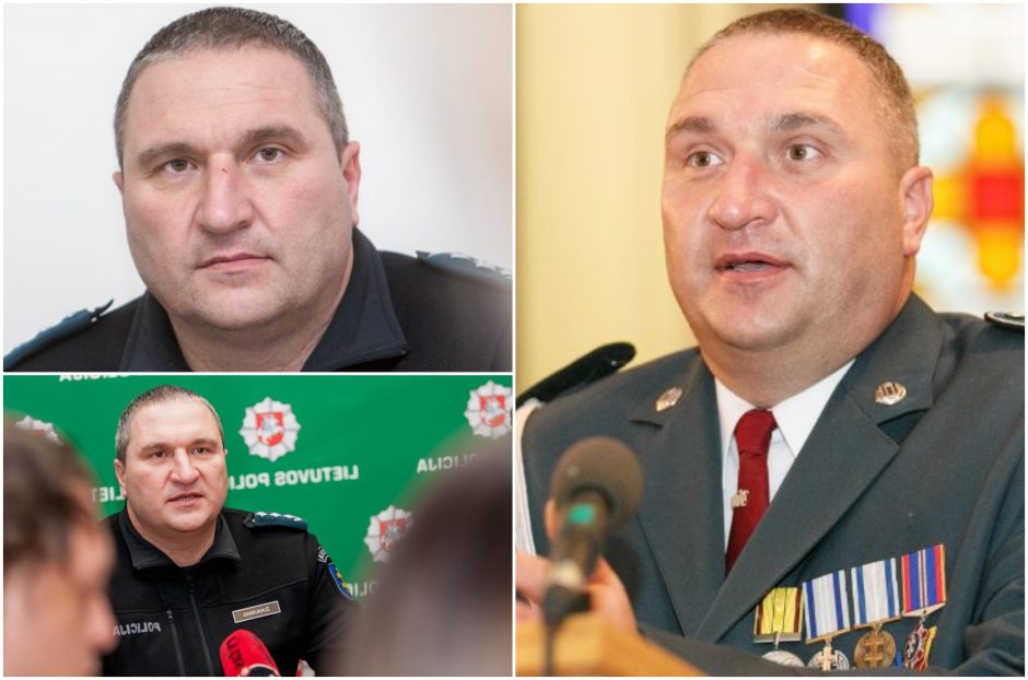 Kauno policijos vadovas D. Žukauskas nušalinamas nuo pareigų