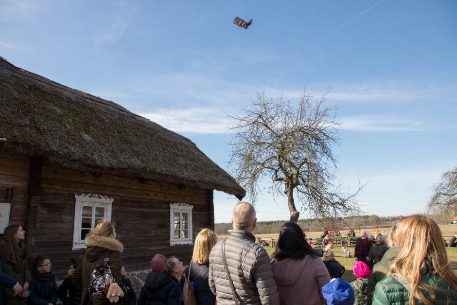 Liaudies buities muziejuje – linksma ir skani Gandrinių šventė