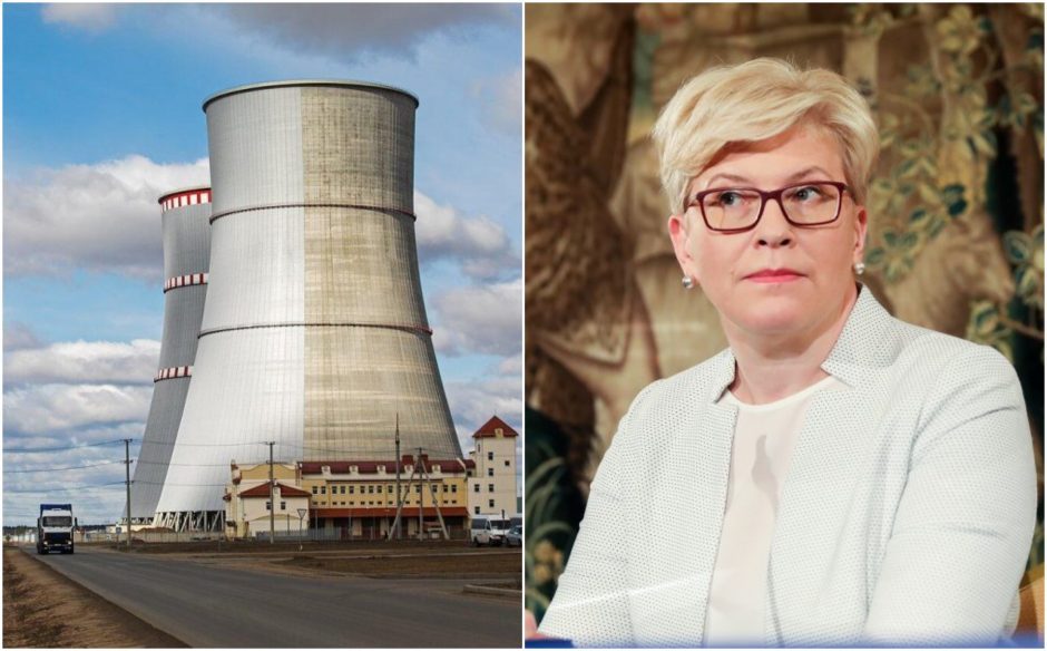 I. Šimonytė: svarstoma, kaip užkirsti kelią elektros iš Astravo AE patekimui į Lietuvą