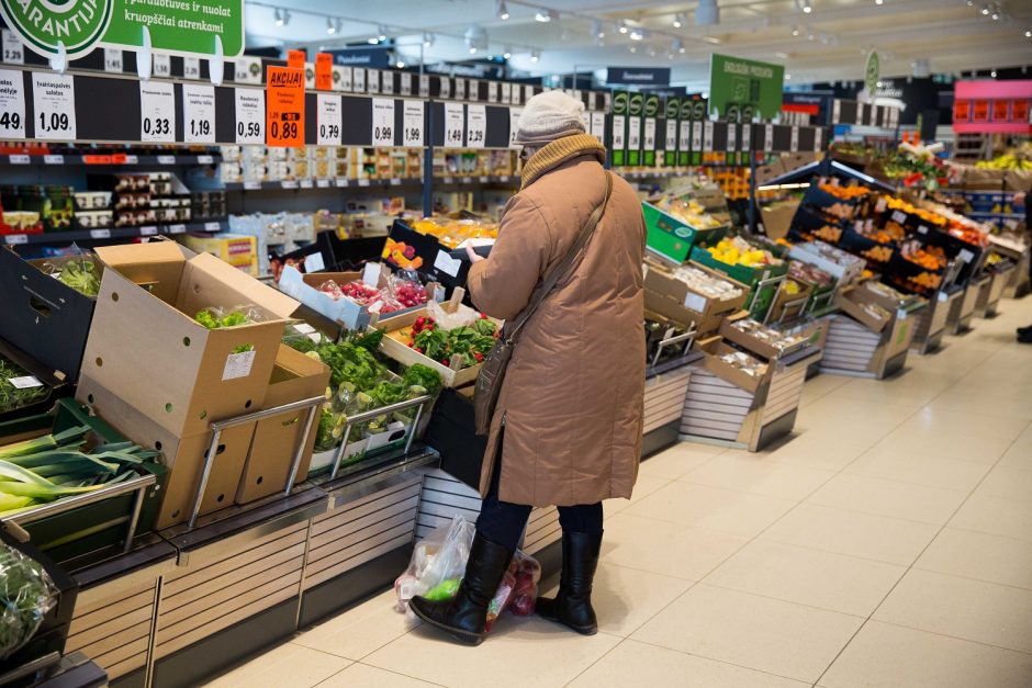 Gerų žinių nėra: pigiausių maisto produktų vidutinis krepšelis lapkritį brango