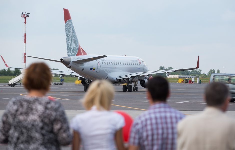 Lietuvoje atšaukti skrydžiai su pilotų streiku nesusiję 