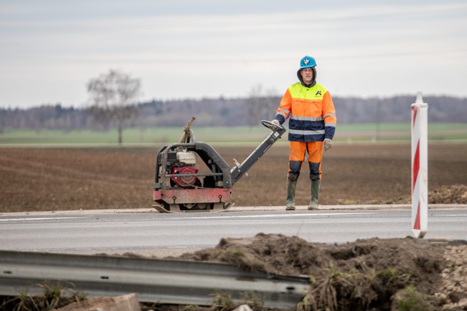 Magistralėje ties Giraite dar šiemet turėtų keistis eismo tvarka