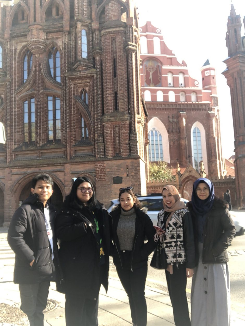 Indonezijos studentai: Kaunas nuostabus