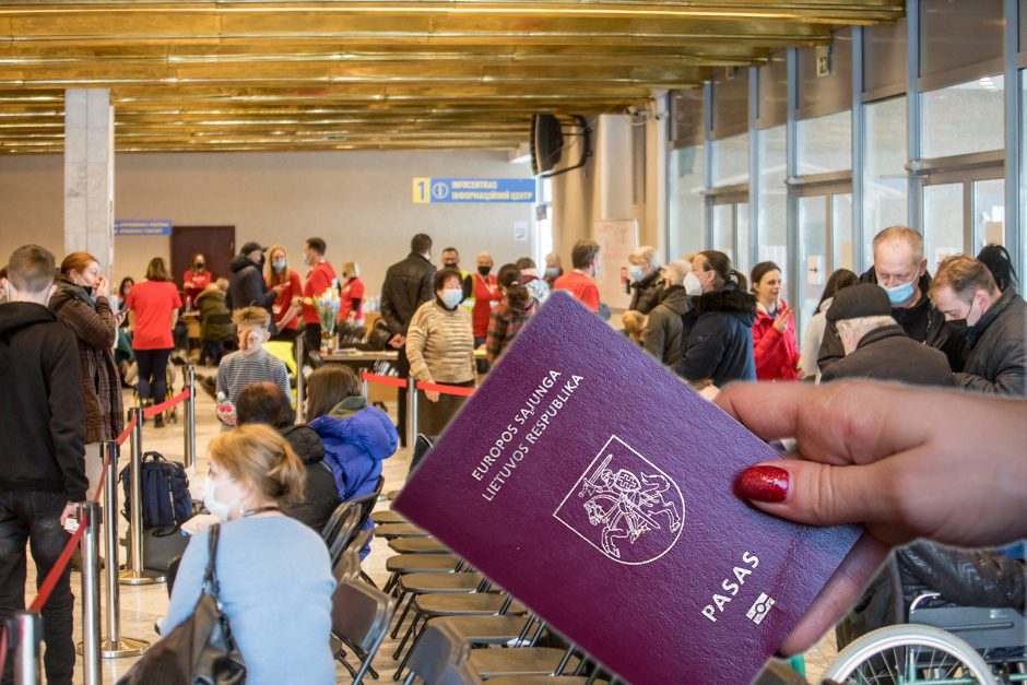 Migracijos departamentas tris mėnesius paso laukiantiems lietuviams: eilės susidarė dėl ukrainiečių