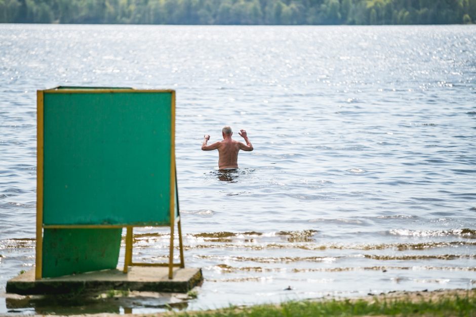 Siūlo nesimaudyti Kauno mariose – vanduo užterštas bakterijomis