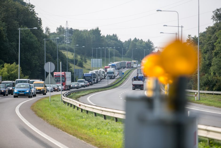 Automobilių spūstys Kaune: piko dar nepasiekėme?