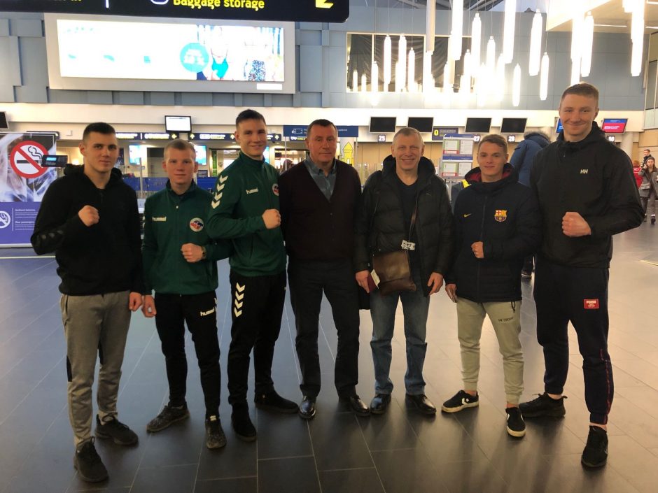 Su trofėjais mūsų šalies boksininkai – iš Moldovos ir Latvijos