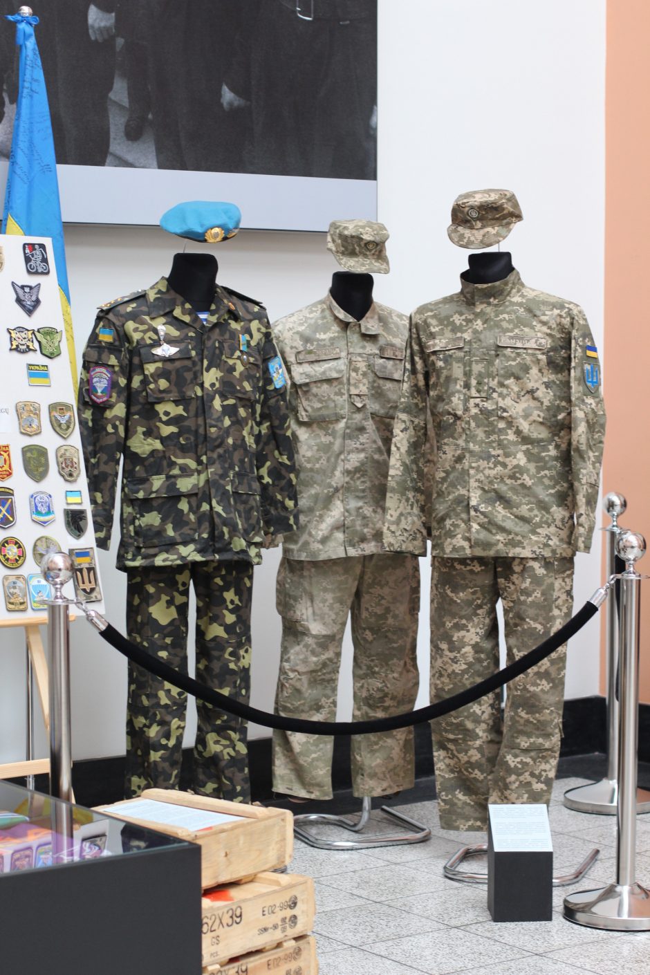 Karo muziejaus parodoje – apie ukrainiečių kovą už savo šalį