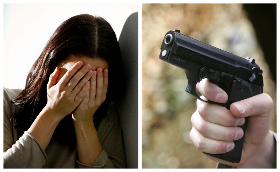 Drama Palangoje: girtas vyras grasino nušauti moterį, nusižudyti pats