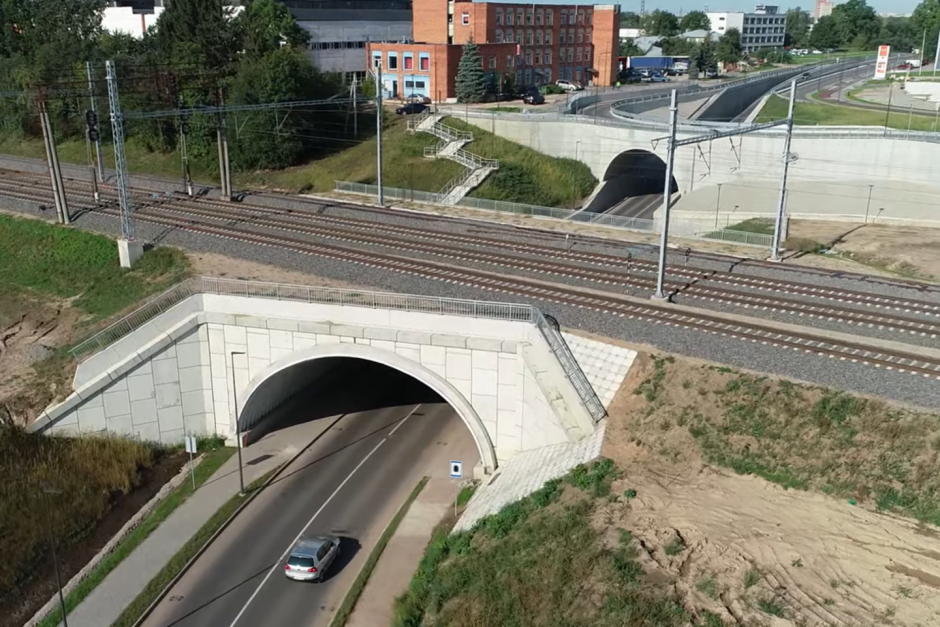 Kaune – dar viena saugi požeminė geležinkelio kirtimo vieta